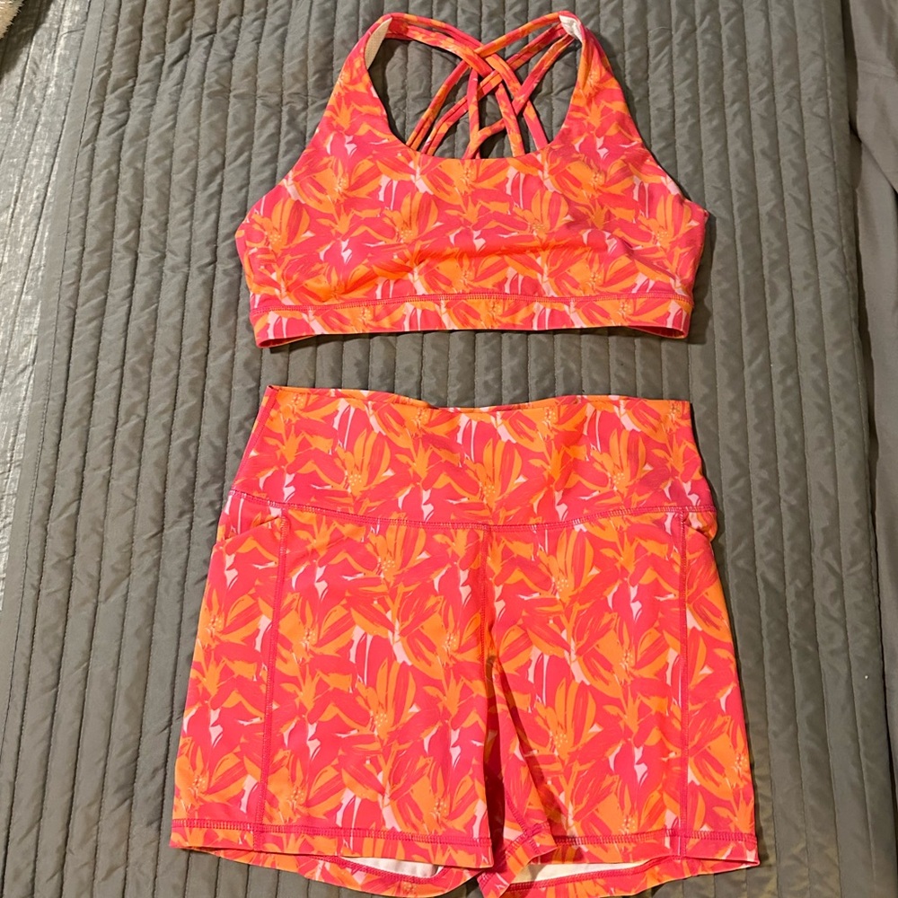 Senita sports be and shorts set